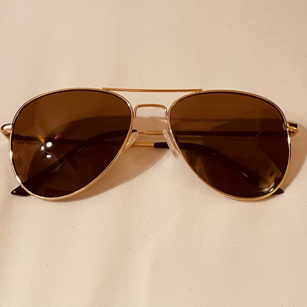 Old Navy Gold Aviator Sunglasses